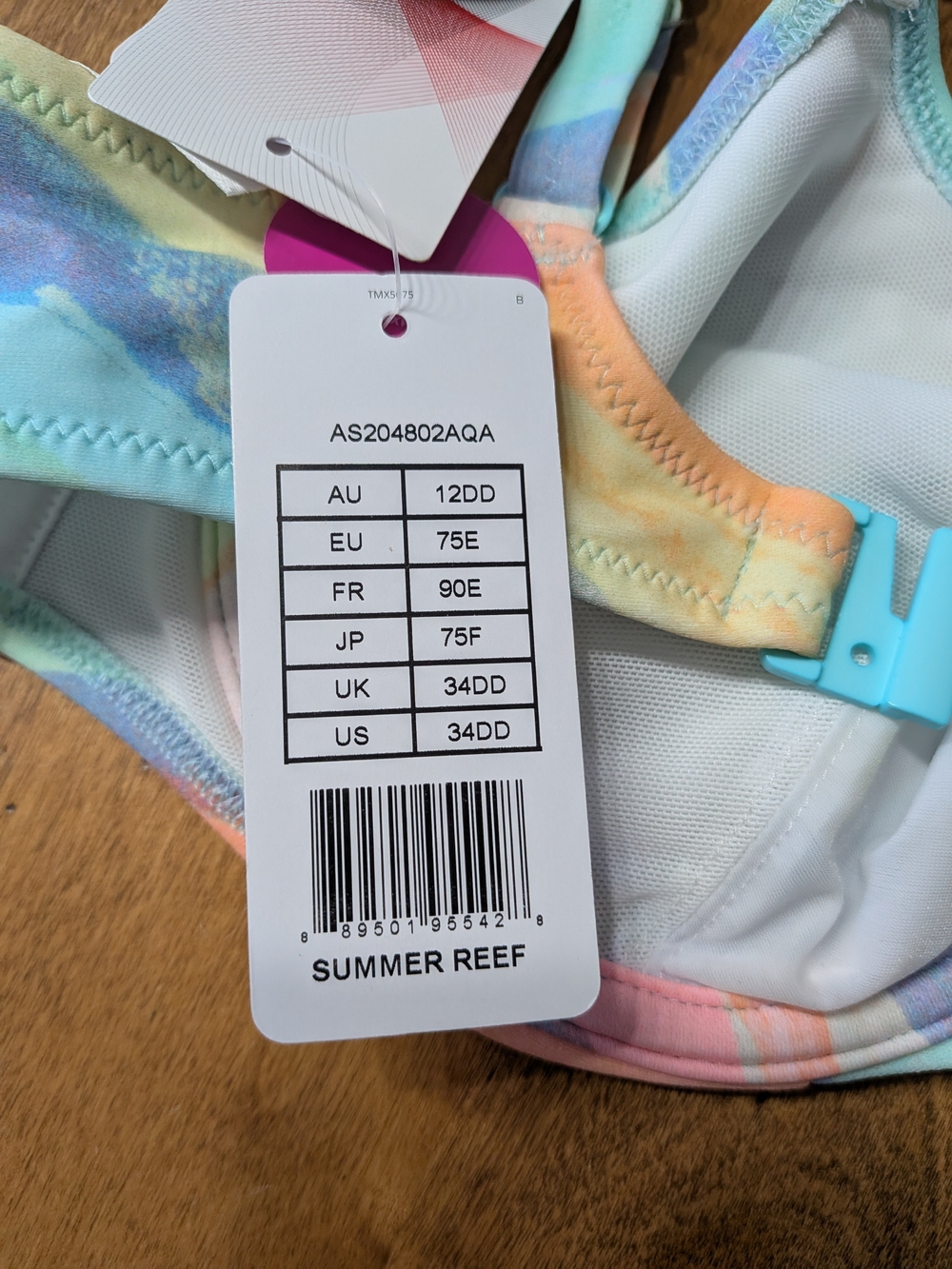 Freya Summer Reef Underwire Swim Top - Picture 6 of 6